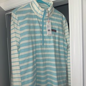 never worn before, tag still on VINEYARD VINE shirt.
